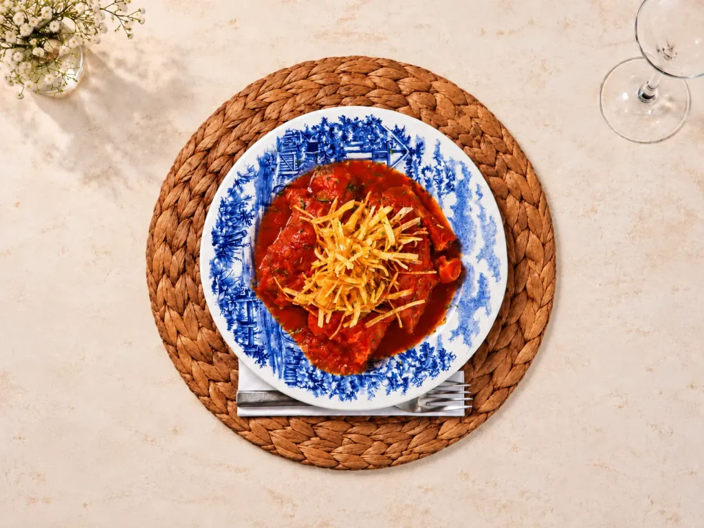 Manitas con tomate picante