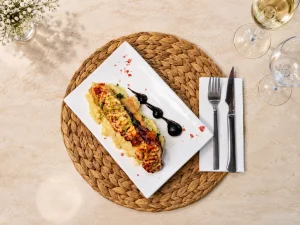 Foto de Pulpo en tempura en El Cielo de Celia
