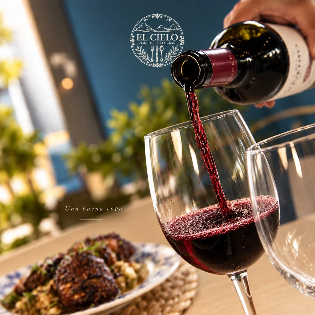 Vino de la casa